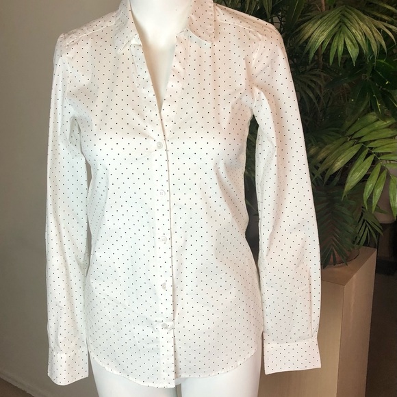 H & M Polka Dot Blouse - Picture 1 of 8